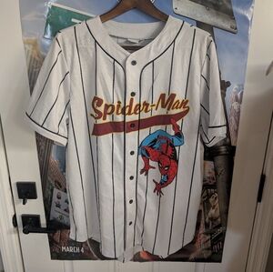 Marvel Spiderman Baseball Jersey